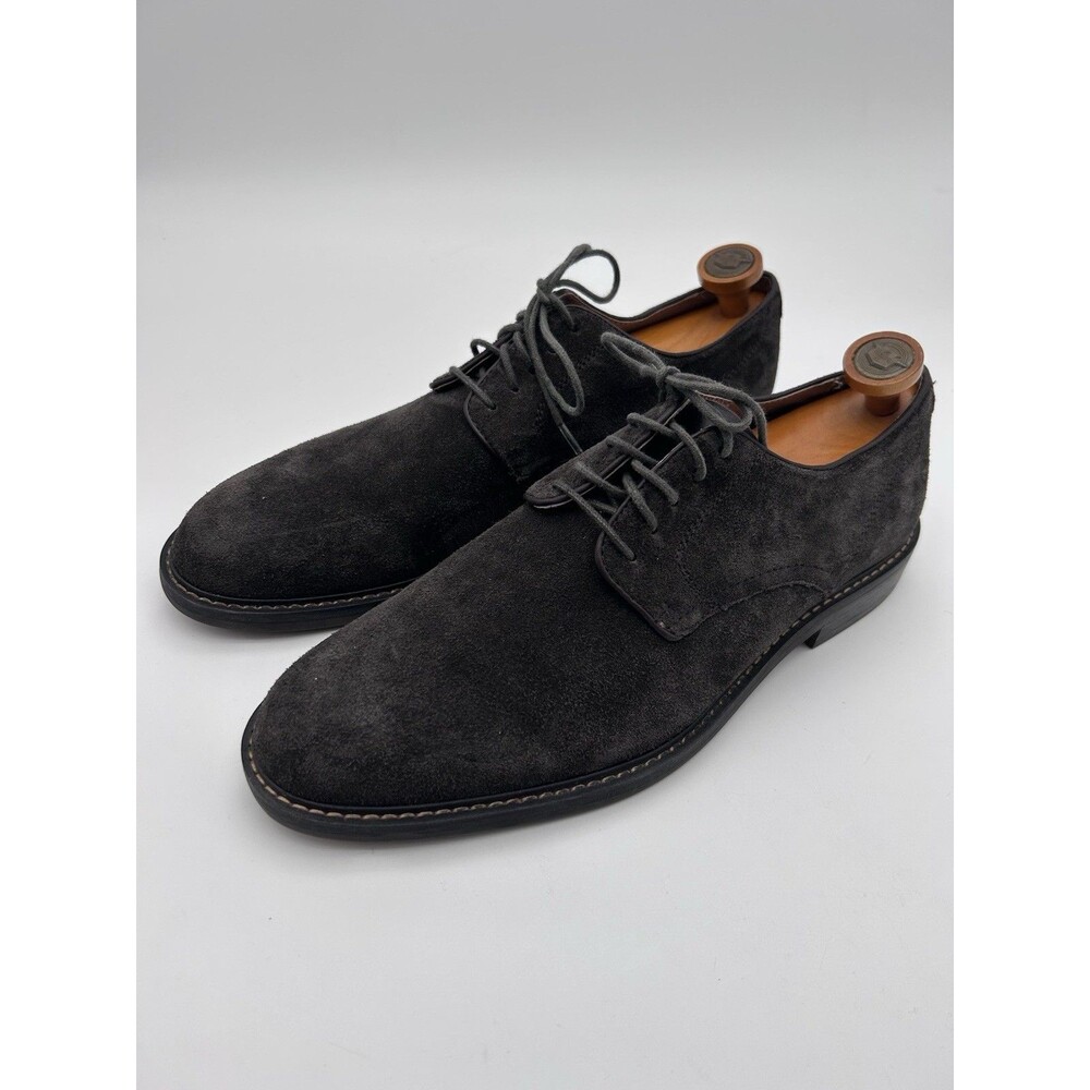 Nordstrom 1901 Grey/Brown Suede Derby Shoes Lace Up Men’s 11M Barely Worn